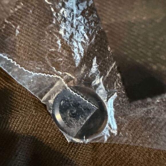 ASOS Men's Cargo Trousers Pleated Baggy Tapered Leg Brown Size 32x30 - Picture 7 of 13